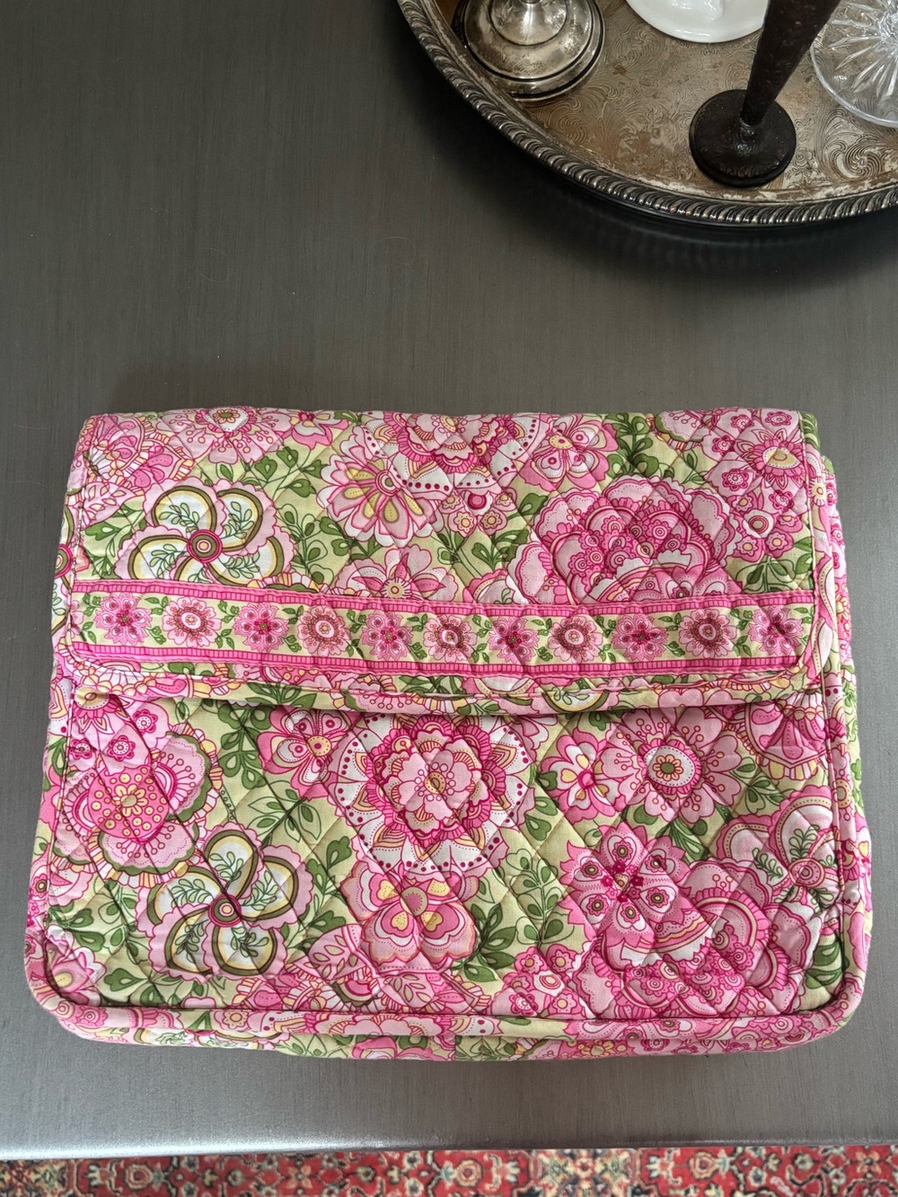 Vera Bradley Petal Pink Pattern Laptop Case
